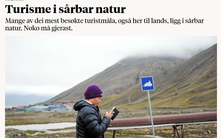Norge som naturbasert reisemål -