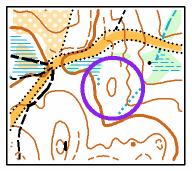 TRINN 4: Innløping til posten Nøyaktig retning fra siste holdepunkt/sjekkpunkt Du skal forstå hvordan terrenget ser ut i inngangen til posten Løp ikke fortere enn at du har