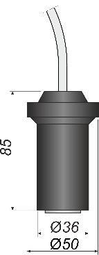 7 TEKNISKE DATA GA-2-kontrollenhet Dimensjoner 125 mm x 75 mm x 35 mm (L x H x D) Vekt Kabinett Driftstemperatur -30 ºC til +50 ºC Tilførselsspenning Strømforbruk Sensorer Reléutgang 250 g Pakke 1,2