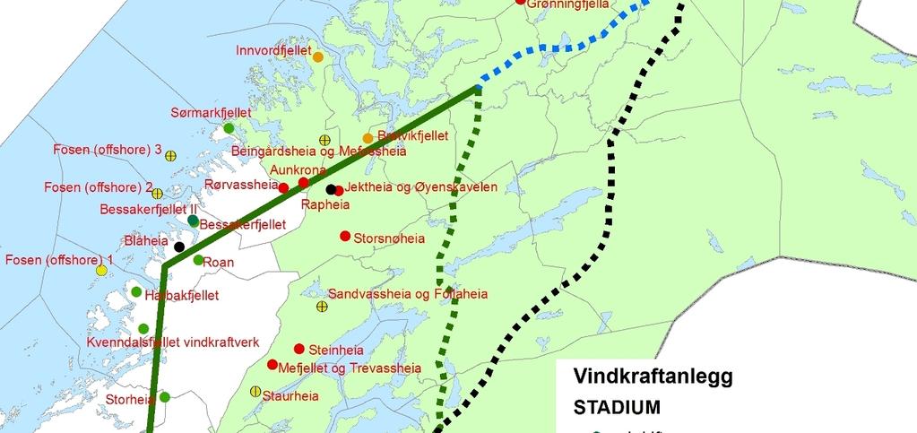 Sørmarkfjellet ble gitt konsesjon av NVE i 2009, men er påklaget av flere instanser.