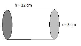 Arealet av grunnflaten er 15 cm 0 cm 150 cm G olumet av pyramiden: G h 3 3 150 cm