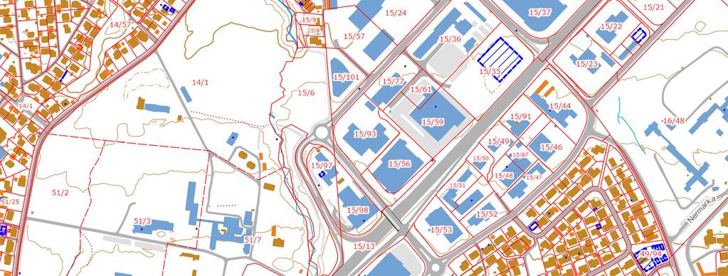 TRONDHEIM ta let as ng Tu g ve ds r aa stg Y ld va Ing E6 Gra nås veg en Granåsen gård Målestokk 1:5000 Det tas forbehold om at det kan forekomme feil på kartet, bla.