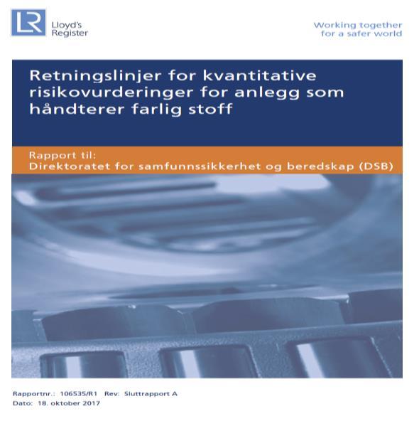 Virksomhetenes risikovurderinger Risikovurderingene er viktige for interne prosesser i virksomheten og for myndighetenes saksbehandling og oppfølging av virksomhetene.