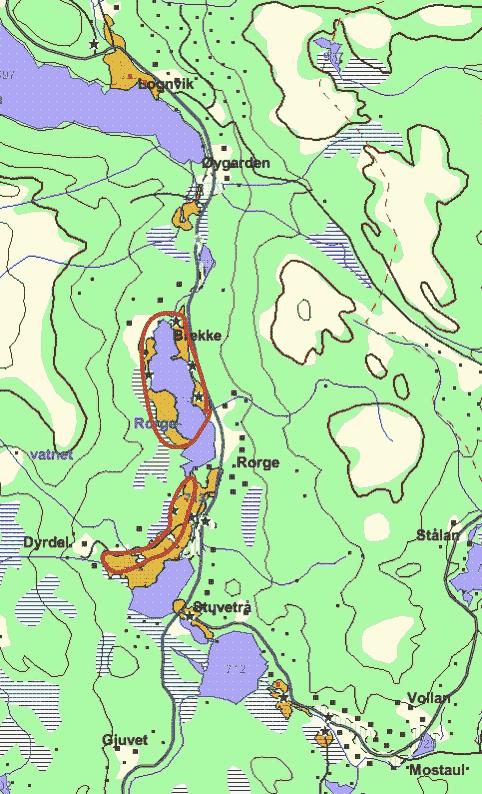 Vedlegg 4 Utvalgsstrategi for Vinje kommune Vinje kommune har 3850 innbyggere, hvorav 14,7 % (523) bor i tettstedet Åmot som har en befolkningstetthet på 595 pr. km 2.