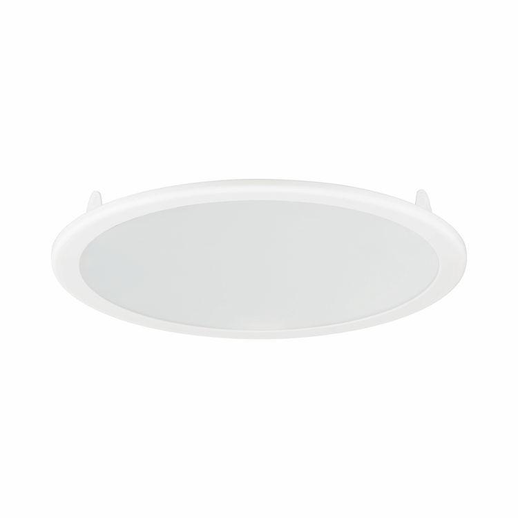 Mini innfelt DN560B downlight med høyglanset