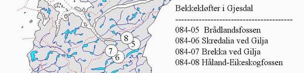 SAMMENDRAG Ihlen, P. G. & H. Bratli 2009. Bekkekløftprosjektet naturfaglige registreringer i Rogaland 2008: Gjesdal kommune. Rådgivende Biologer AS, rapport 1231, ISBN 978-82-7658-690-9, 33 sider.