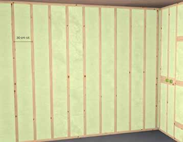 09: Både Jackoboard Våtromsplate og Jackon Membrane Board kan benyttes ved montering på mur eller betongvegg.