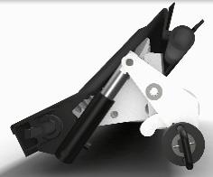 Snitteverket består av en rotor i Hardox/Raex høykvalitetsstål og 20 kniver med individuell knivsikring.