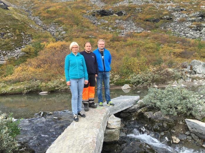 tilrettelegging kring minnesmerket på Kabben i Romsdalen landskapsvernområde.