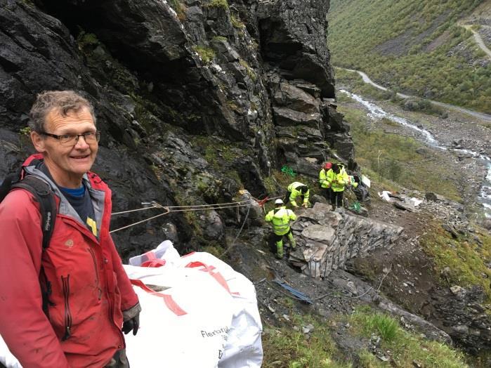 Tilretteleggingstiltak på Kløvstigen i Trollstigen landskapsvernområde