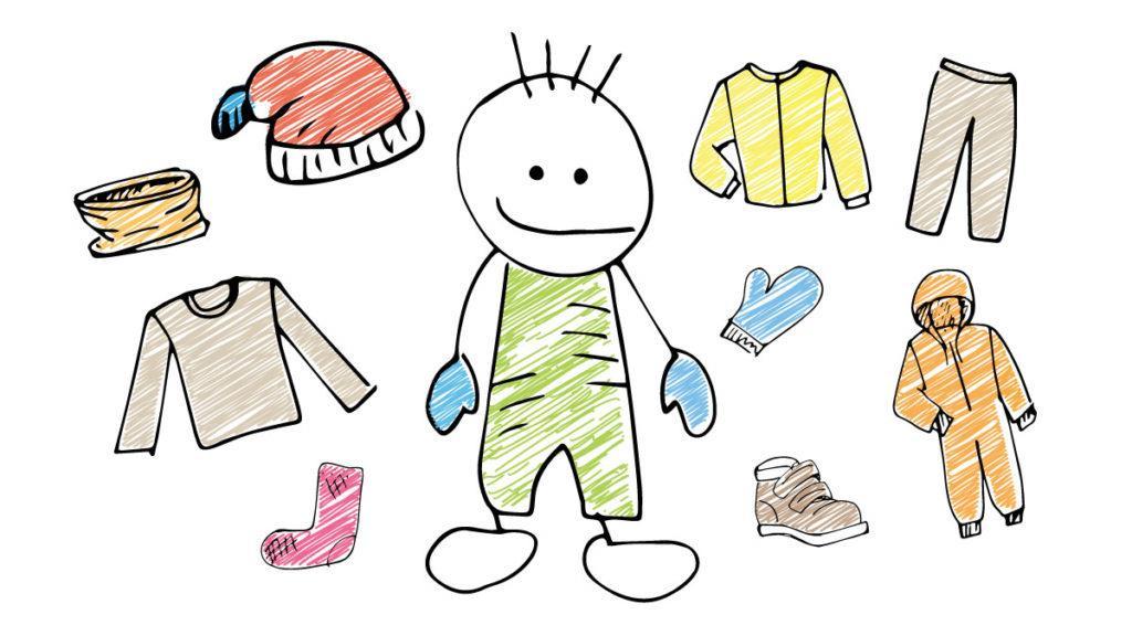 HVERDAGSAKTIVITET på- og avkledning Mål: Barna kler på og av seg selv Vi ser stor utvikling på dette området, men det er alltid godt å øve litt ekstra.