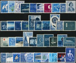 Månedens tilbud B Postfriske blåmerker Blåmerker er populærbetegnelsen på frimerker beregnet for utenlandsporto.
