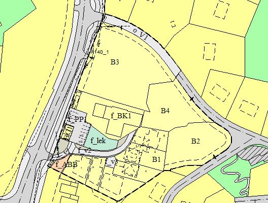 Det anses for å være hensiktsmessig at eiendommen i sin helhet ligger innenfor ett planområde. Omtalte område er vist på kartet under.