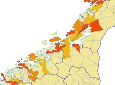 sammen 65% av innbyggerne får ny kommune Møre og