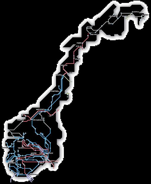 Dette er Statnett Statnett er systemansvarlig i det norske kraftsystemet Statnett drifter og eier om lag 11 000 km med kraftledninger og kabler og ca150
