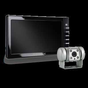 DOMETIC PERFECTVIEW RVS 545 / 545 W Ryggevideosystemer med digital 5" LCD-monitor og et lite fargekamera TRYGGHET & SIKKERHET Egnet for Monitor 5 " MONITOR M 55L Digitalt LCD-panel med