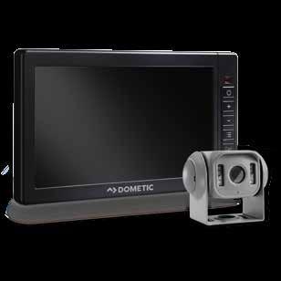 DOMETIC PERFECTVIEW RVS 555X Ryggevideosystemer med digital 5" LCD-monitor med avstandsmerker og robust fargekamera TRYGGHET & SIKKERHET Egnet for Monitor Kamera 5 " MONITOR M 55LX Digitalt LCD-panel