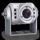 diagonalt vidvinkelobjektiv Vanntett IP 68 Farge-CMOS-kamera, integrert i bremselyskonsoll Farge-sylinderkamera (NTSC), 1/4" CMOS Vidvinkelobjektiv med stor bildevinkel (150