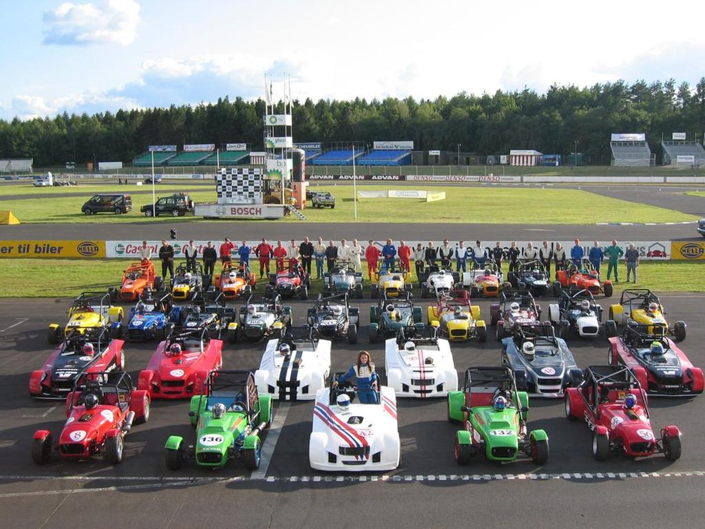 Seven Racing på toppen med 32 biler