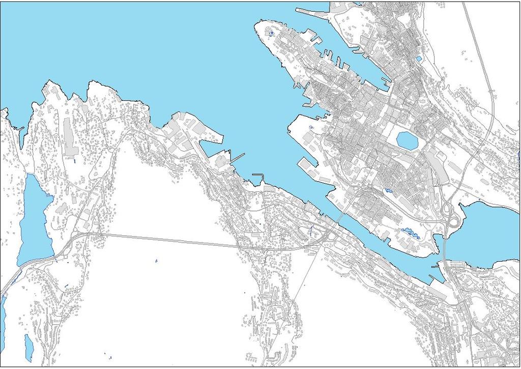 2. DAGENS TRAFIKKSITUASJON 2.1. Overordnet vegnett Planområdet er lokalisert ved Rv. 582 Kringsjåveien som har en lokal samlevegfunksjon for Laksevåg.