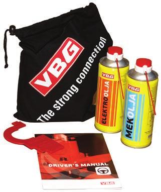 Spesialoljer VBG Mekolje Delnr... 49-005500 Sprayboks med 400 ml, leveres i paking á 12 bokser. VBG Elektroolje Delnr.