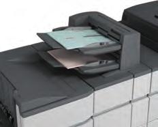 Med en papirkapasitet som kan utvides fra 3100 til opptil 8500 ark, kan de ta selv de lengste utskriftsjobber uten problemer.