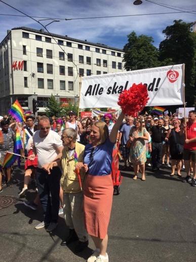 Oslo Pride 2017 Oslo Pride er blitt et av Oslos største arrangementer, med 100 000 vis av mennesker i alle kategorier og alder er dette en viktig arena for Arbeiderpartiet å være synlig.