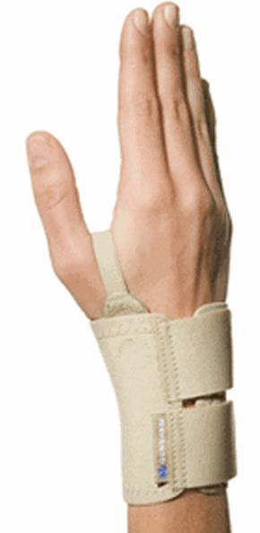 Ortoser (støtteskinner) Kan hjelpe til å stabilisere og minske smerter i vonde ledd, som håndledd Forskjellige typer prefabrikkerte spesialtilpasset, laget etter mål ulikt materiale og ulik