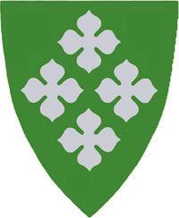 Plasseringen av Oppegård kommune i forhold til kommunevåpenet skal være lik, uansett størrelse på logoen.