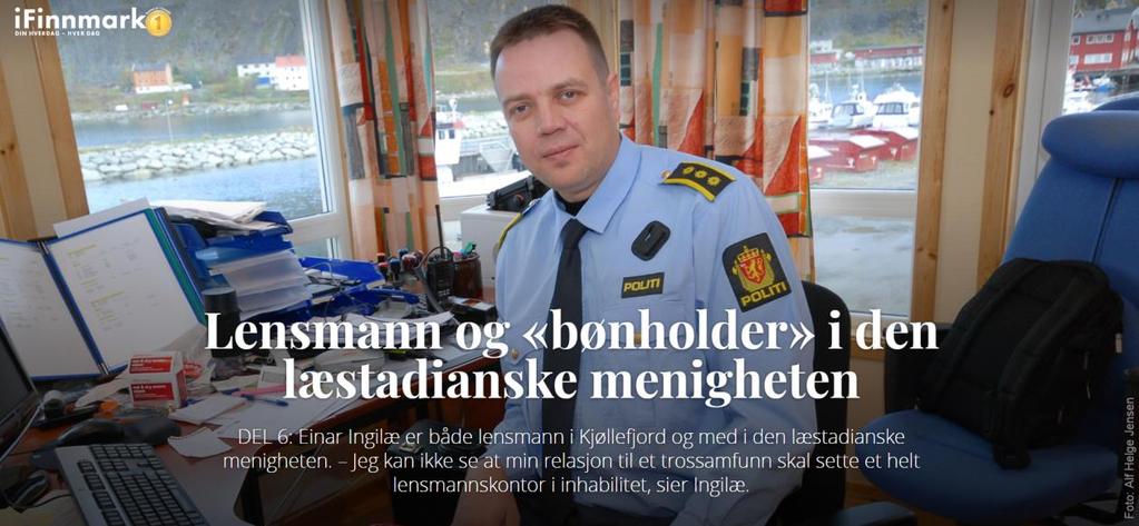 av saken, og ønsket ikke oppmerksomhet rundt saken. Vi har opplevd, og opplever fortsatt, at vi har god kontakt med påtalelederen i Finnmark politidistrikt, Morten Daae.