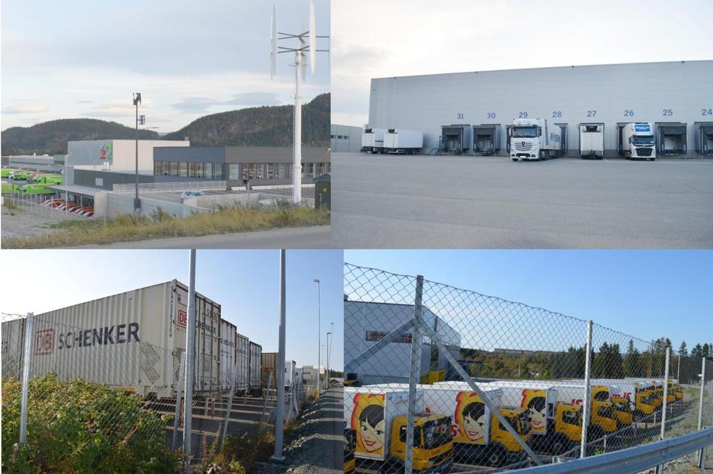 Logistikkvirksomheter på Torgård/Heggstadmoen Logistikk er som industri en næring som funger i et internasjonalt marked.