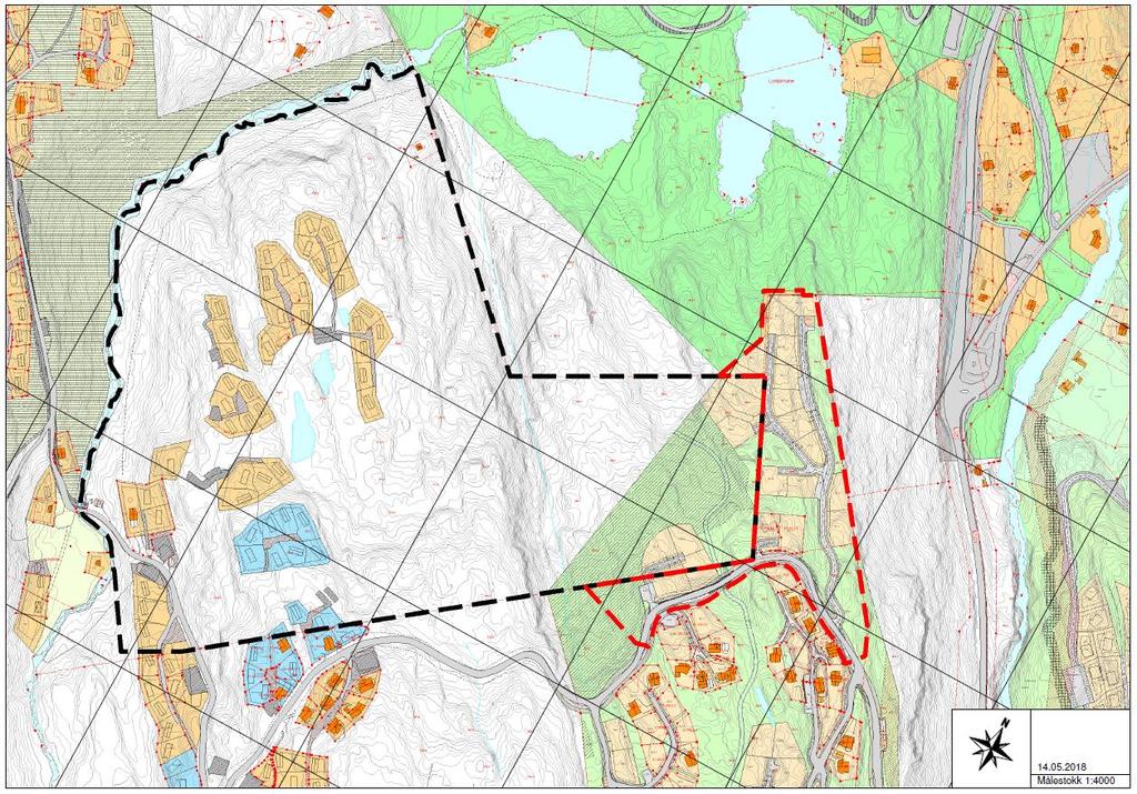 Om analyseobjektet Beskrivelse av analyseområdet Planområdet er lokalisert ved overgangen til høyfjellet i Langedalen på Seljestad, vest for E134, ca. 23 km sør for Odda sentrum.