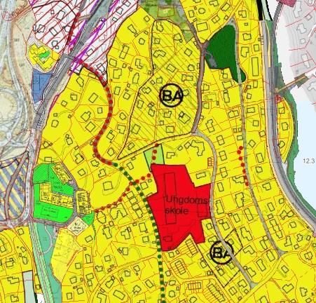 kollektivdekning og sykkelstier, tar hensyn til områdets kvaliteter. I KPA 2016 som har vært ute på høring er området foreslått til fremtidig byfortettingsområde, samt grønnstruktur.