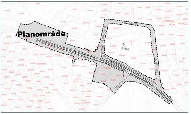 Saksframlegg Detaljregulering, midlertidig anleggsområde for oppgradering av fv 128 - Spydeberg sentrum 1.