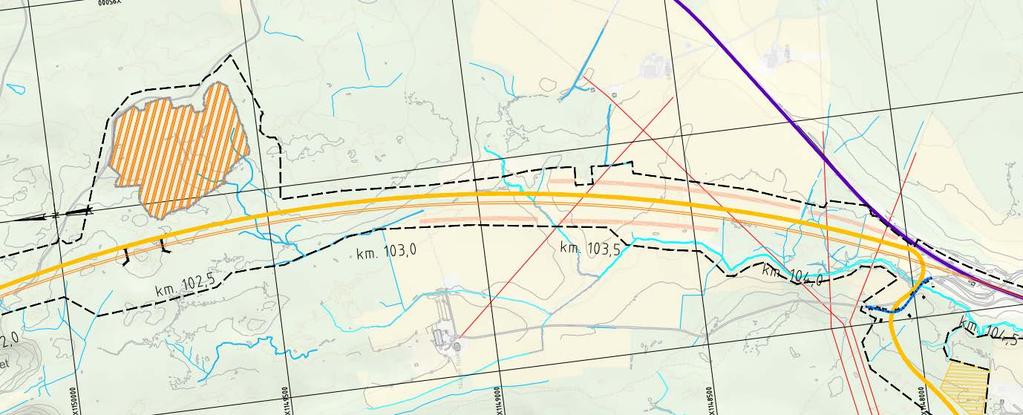 Anleggsgjennomføring Gråmunktunnelen Egen anleggsvei både nordover til rv.