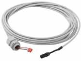 7:10 Elektronisk styrte produkter A/C-kabel komplett 5 m For ombygging fra batteri- til nettdrift For Mora Tronic tappekran 720066, 720067 72 92 29.AE 429 62 58 41381724 250.