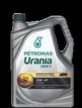 MOTOROLJER tyngre dieselmotorer, last, buss og anlegg Petronas Urania motoroljer for tyngre dieselmotorer er formulert med ViscGuard for å gi effektiv beskyttelse mot avsetninger og belegg i motoren,