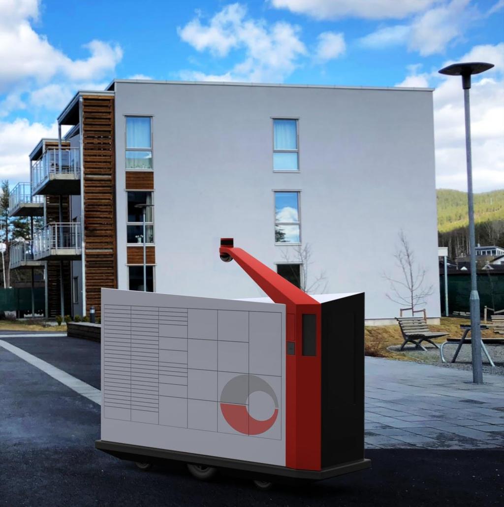 Selvkjørende brev- og pakkerobot Samarbeid med Buddy Mobility som teknologipartner om utvikling av «fremtidens postkasserobot» Posten ønsker å være lærings- og testarena