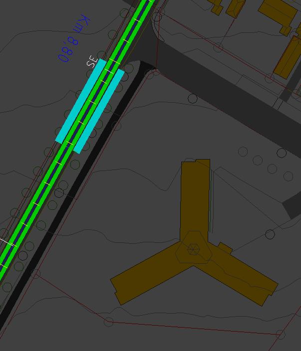 98 GLOMMABANEN.MULIGHETSSTUDIE 9.1.4 Holdeplasser Det er for Indre bane mellom Askim og Sarpsborg stasjon kun aktuelt å etablere sideplattformer til enkeltsporet.