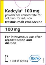 til Kadcyla og trastuzumabemtansin når du diskuterer legemidlet med pasienten