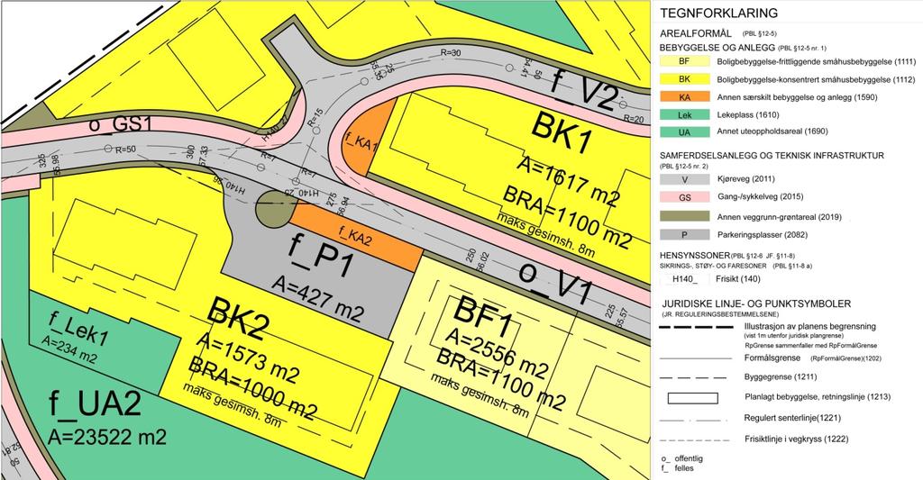 Innenfor planområdet: Vegetasjonsskjerm i BK1 og BK2 skal være opparbeidet før første byggetrinn i BK1 og BK2 kan tas i bruk.