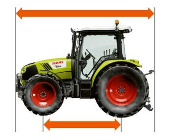 Ved å lage en kort traktor med lang akselavstand og optimal vektfordeling har vi skapt en virkelig allsidig og