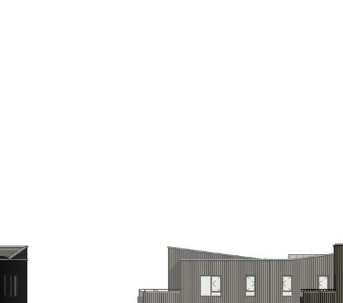 OKSENØY FELT 4-5 fasadeoppriss fra Oksenøyveien FELT 4-5 er to av tre felt mot mot Holtekilen på nordvestsiden