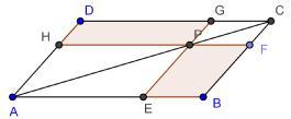 1.9 Oppgaver 1.9.1 (Eksamen i grunnskolen 1993) I et parallellogram ABCD er avstanden mellom de parallelle sidene AB og CD 5,0 cm. Konstruer parallellogrammet når siden AB=9,0 cm og A = 45.