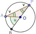 Setning 1.10.1. i. Midtnormalen på en korde går gjennom sirkelens sentrum ii. En radius som står normalt på en korde, halverer korden. iii. To like buer svarer til like lange korder. iv.