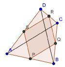 La så H være skjæringspunktet mellom CR og AS, jfr. den øverste trekanten på figuren. Vi finner på nøyaktig samme måte som ovenfor at RH=RC/3. H og G må da være det samme punktet.