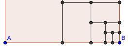 Konstruksjonen av en regulær tikant Det betyr at paret (, ) og dermed også femkant går derfor som på figuren til høyre nedenfor. 1.13.