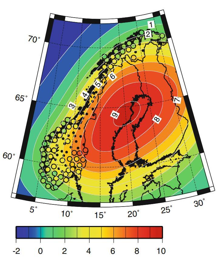 Postglasiale havnivåendringer i Norge Havnivåhistorien i Norge har i stor grad vært styrt av balansen mellom global havstigning og lokal landheving