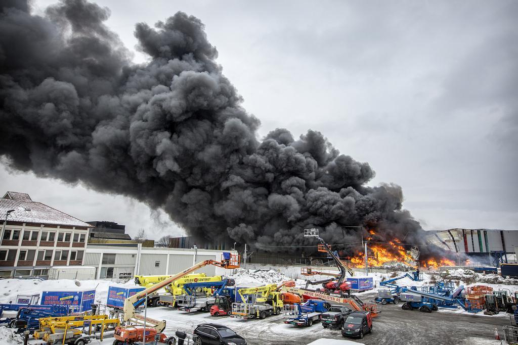 Brannutvikling: eksempel Norsk gjenvinning,