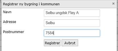 eks at det ikke planlegges før bruk av personalrom, møterom e.l. 1. Du finner Bygninger og Rom i menypunktet Grunndata. 2. Velg Bygninger og Rom.